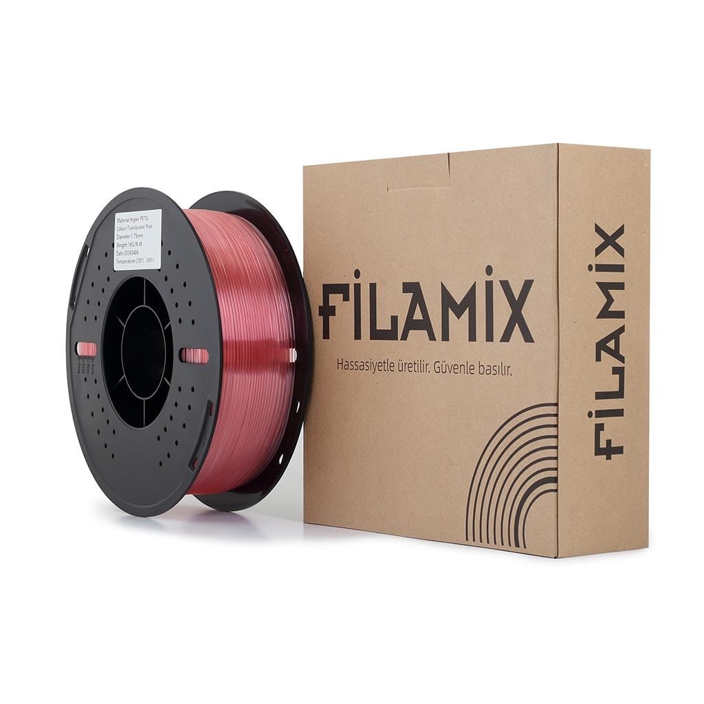 Filamix Rapid Petg Filament 1.75mm 1Kg Transparan Amber