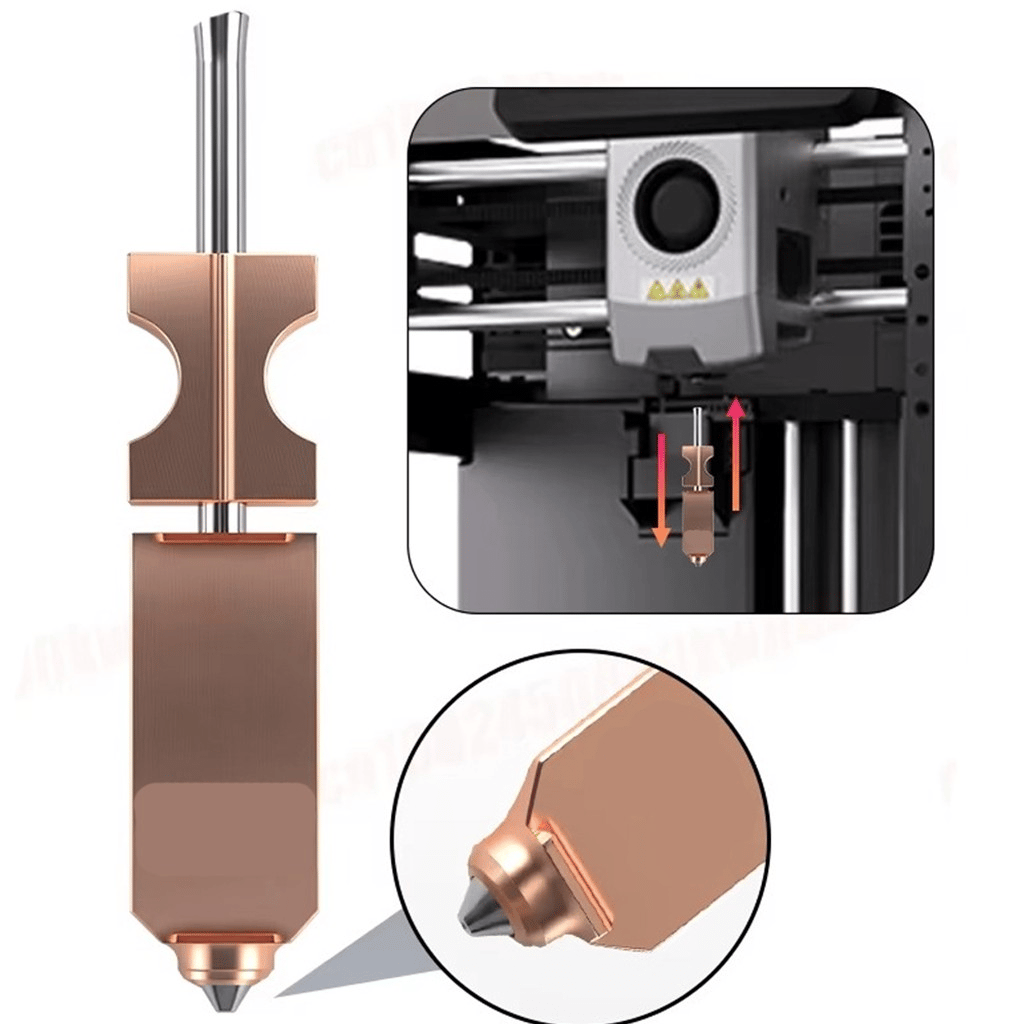 Flashforge AD5X Nozzle Assembly-Çelik Nozzle-0.4mm