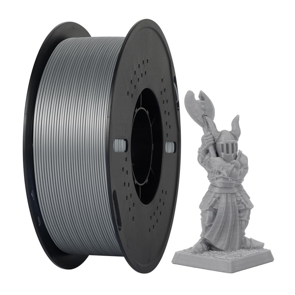 Kingroon Petg Basic Metalik Gümüş Filament 1.75mm 1kg
