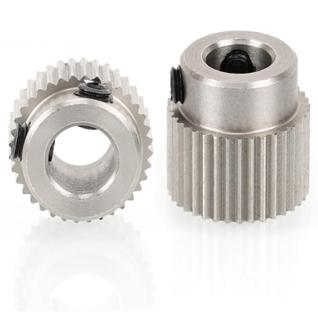 MK8 Extruder Dişlisi 36 Diş-5mm Metal(Creality Ender 3 ProV2 Uyumlu)