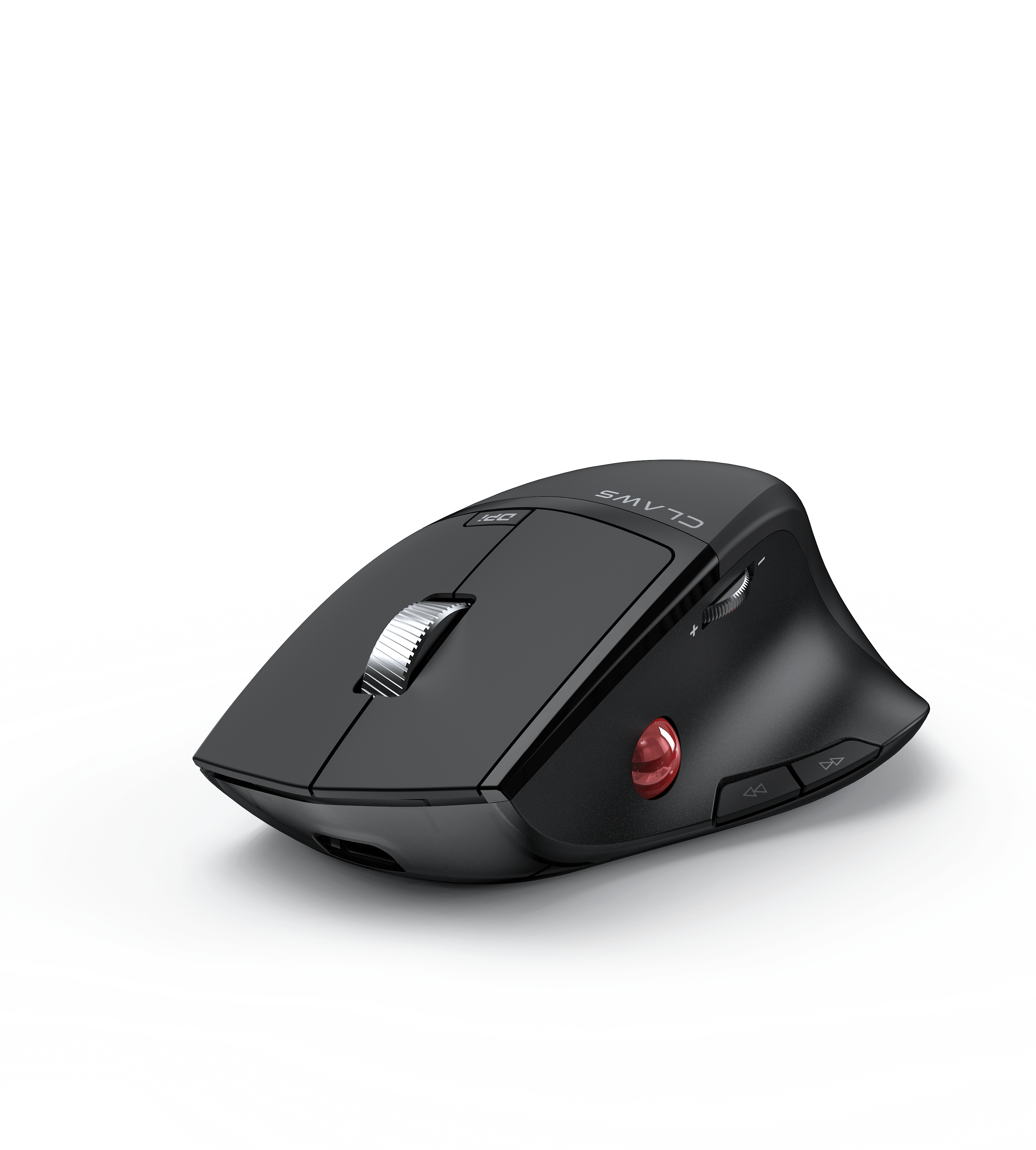Claw's Genius Neo Çift Modlu Kablosuz Mouse - 8000 DPI PAW3220 Sensör, Yatay Kaydırma & Ses Tekerleği, 800mAh Şarj Edilebilir Batarya, Bluetooth + 2.4GHz Alıcılı Ofis ve Tasarımcı Mouse