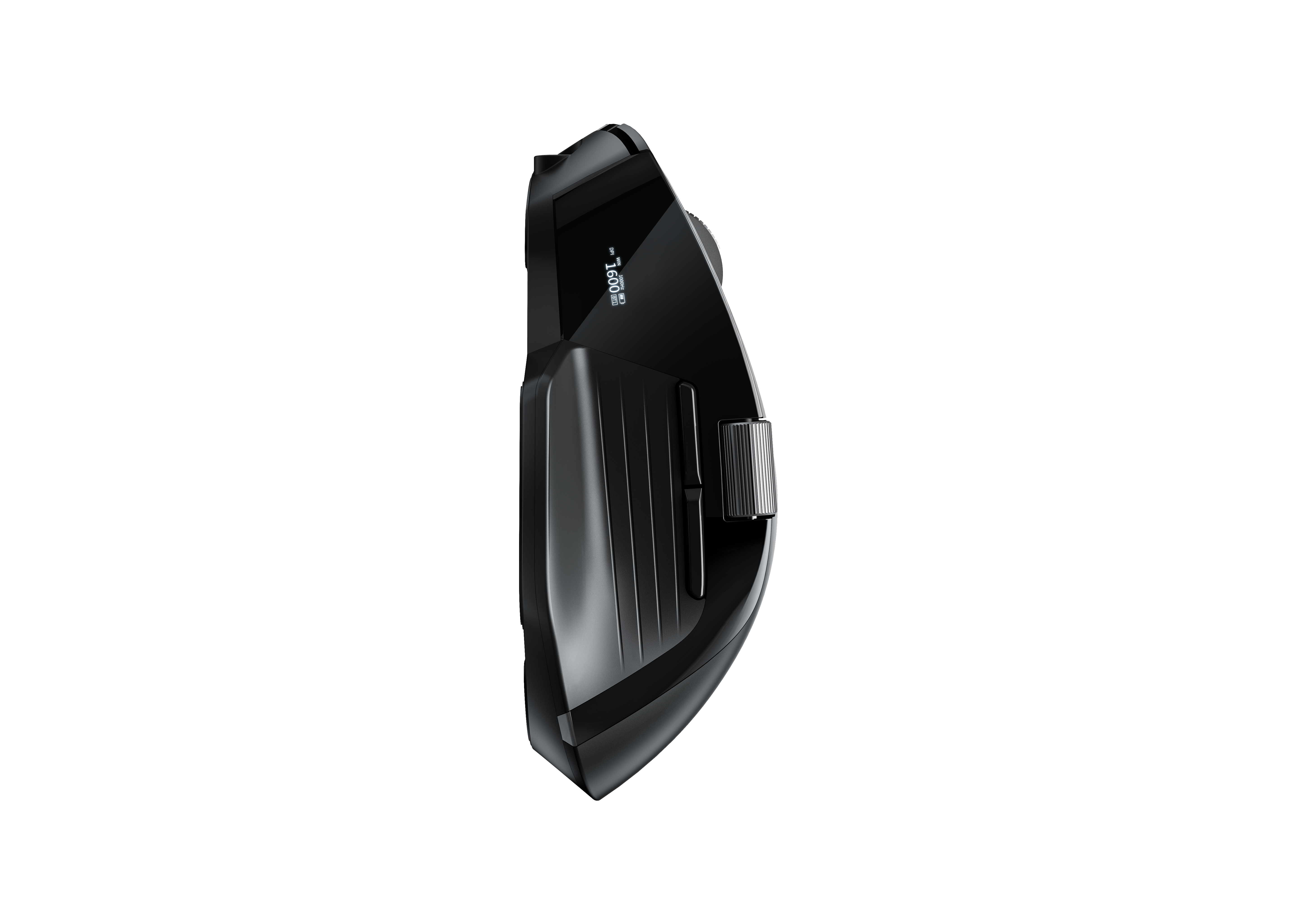 Throne Elite M1 OLED Ekranlı Kablosuz Oyuncu ve Ofis Mouse - 7 Butonlu, Tri-Mode Bağlantı (2.4GHz + Bluetooth + Type-C Kablolu), Şarj Edilebilir Makro Yazılım Destekli Premium Mouse