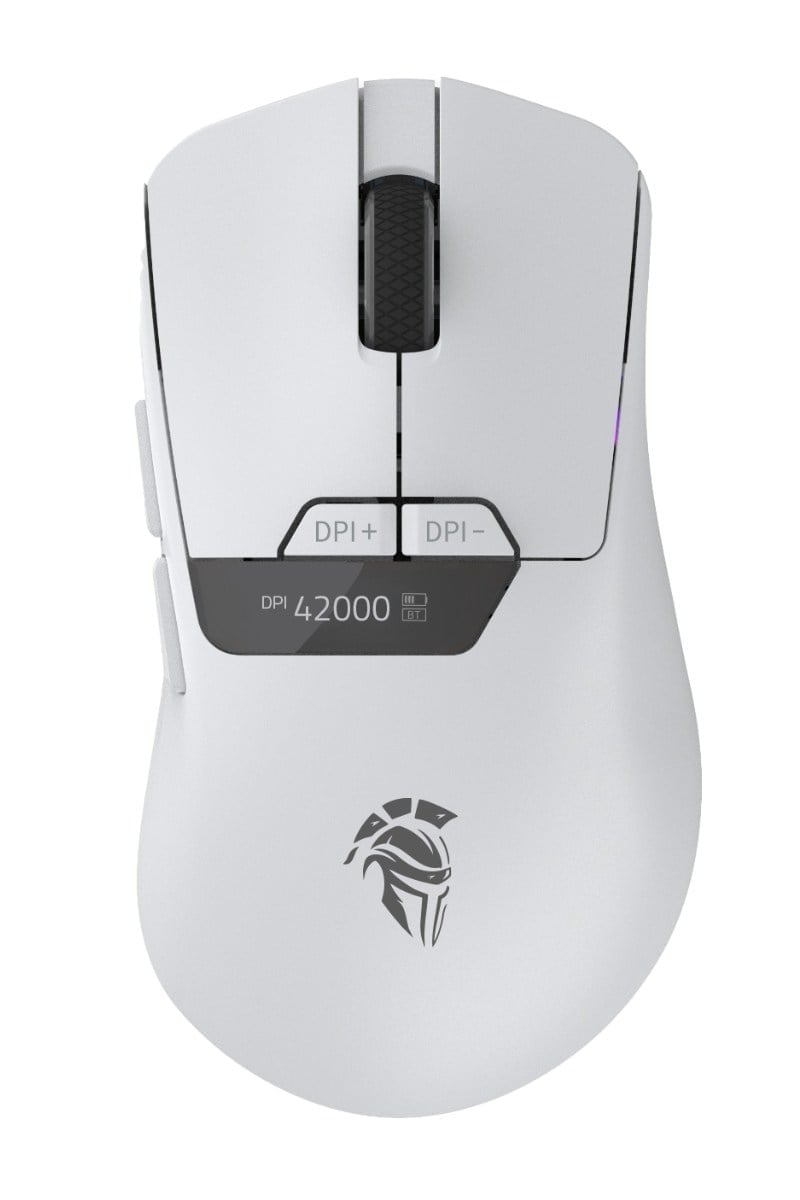 THRONE Reflex Pro 42.000 Dpi PAW 3395/2K OLED Ekran & Yazılım PTFE Gaming Mouse (2.4Ghz + BT + Type-C)
