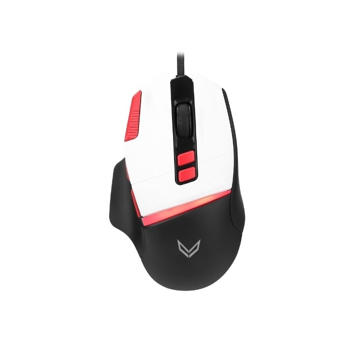 Valor Type-A M1 Kablolu Oyuncu Mouse - 7200 DPI Optik Sensör, 8 Fonksiyonel Butonlu, Ateş Tuşlu (Fire Button), Rainbow RGB Işıklı, Örgü Kablolu Makro Oyuncu Mouse - GM-325