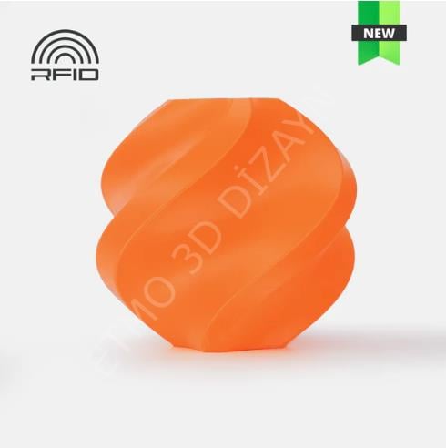 Bambu ABS Orange With Bambu Reusable Spool