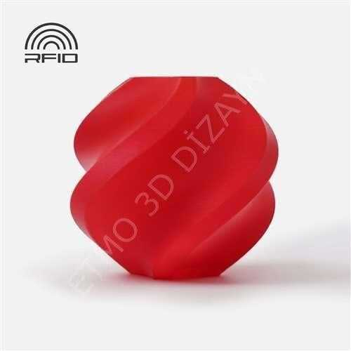 Bambu ABS Red With Bambu Reusable Spool