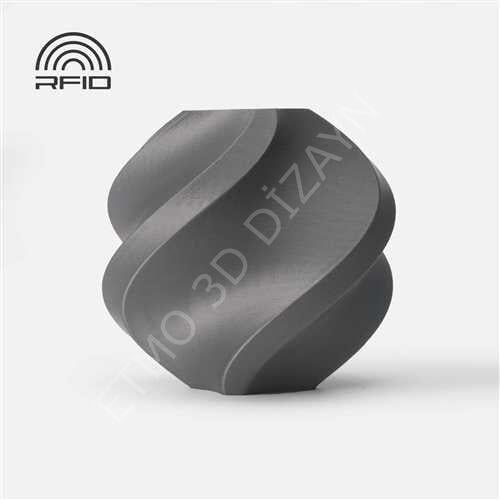 Bambu ABS Silver With Bambu Reusable Spool