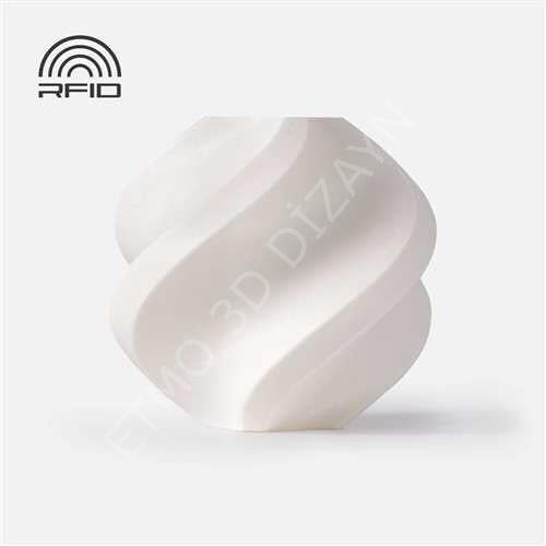 Bambu ABS White With Bambu Reusable Spool
