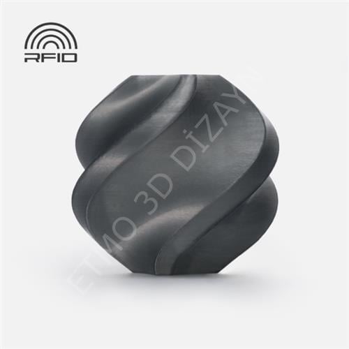 Bambu PC Clear Black With Bambu Reusable Spool