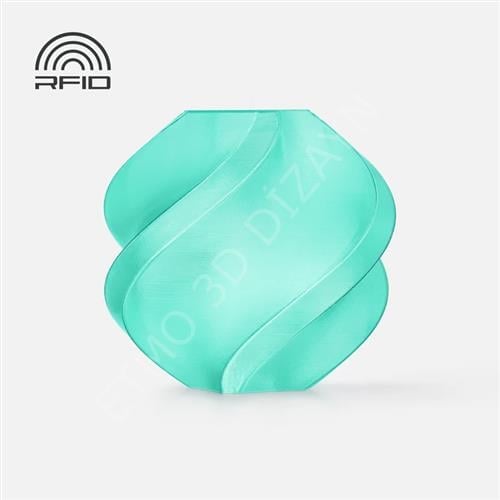 Bambu PETG Translucent Translucent Teal With B