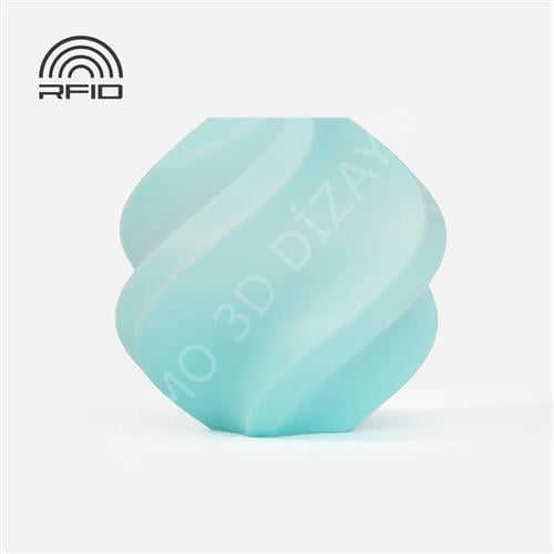 Bambu PLA Basic Arctic Whisper With Bambu Reus