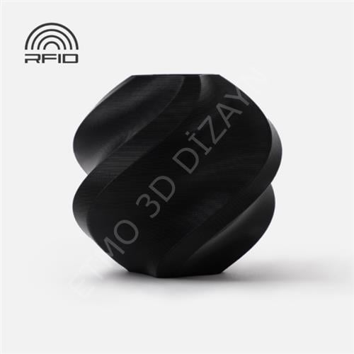 Bambu PLA Basic Black With Bambu Reusable Spoo