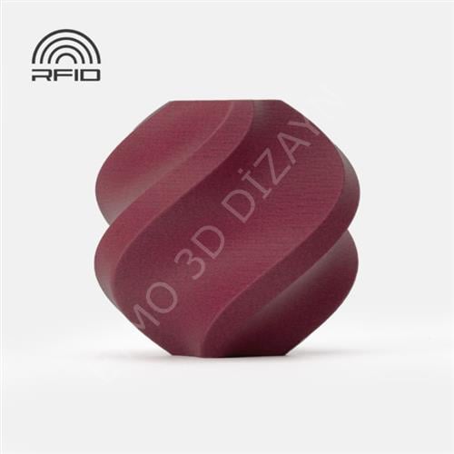 Bambu PLA CF Burgundy Red With Bambu Reusable