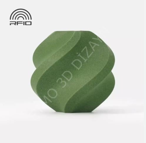 Bambu PLA CF Matcha Green With Bambu Reusable