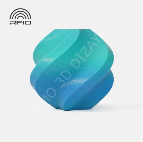 Bambu PLA Gradient Ocean to Meadow