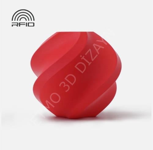 Bambu PLA Matte Scarlet Red With Bambu Reusabl