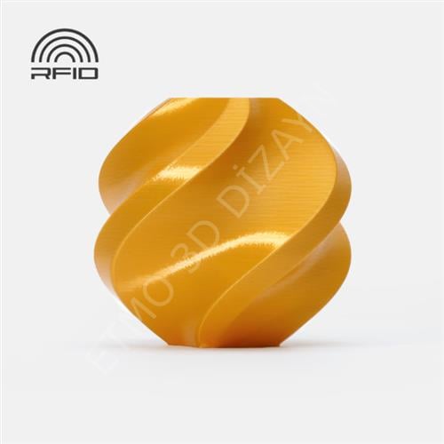 Bambu PLA Silk Gold With Bambu Reusable Spool