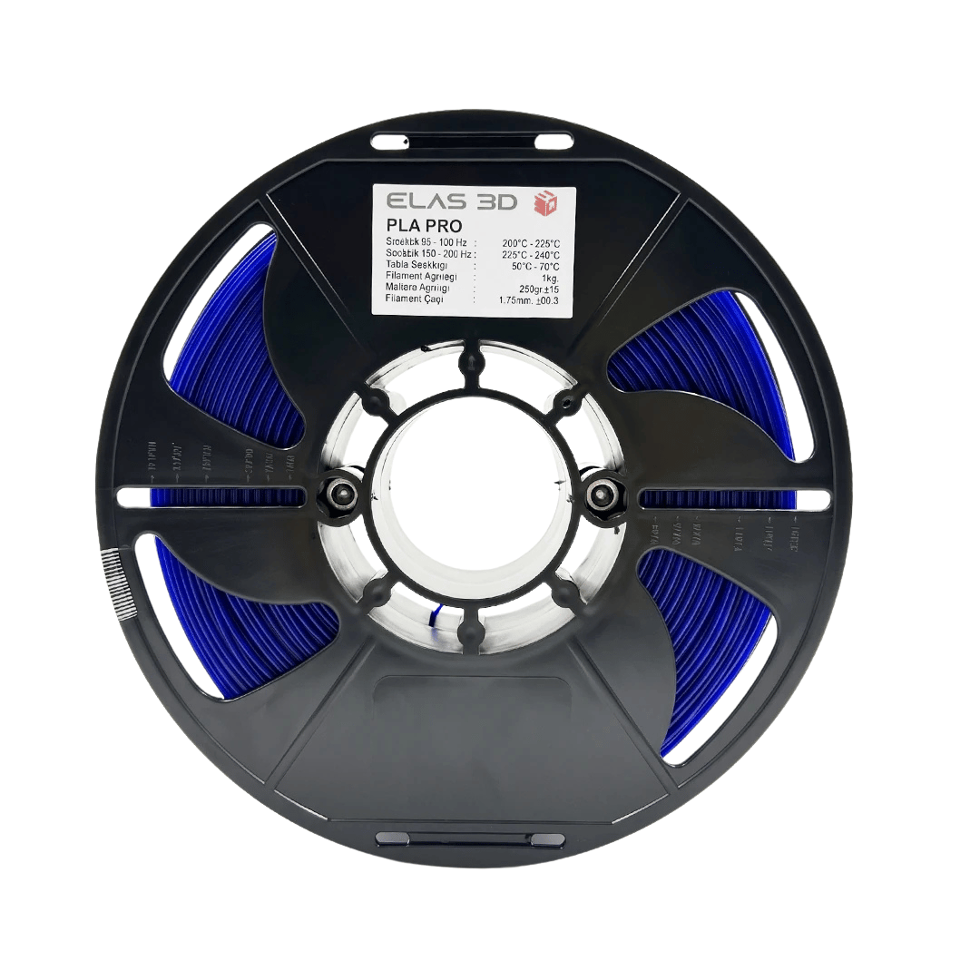 Elas PLA Pro Mavi Transparan Filament 1.75 mm 1kg