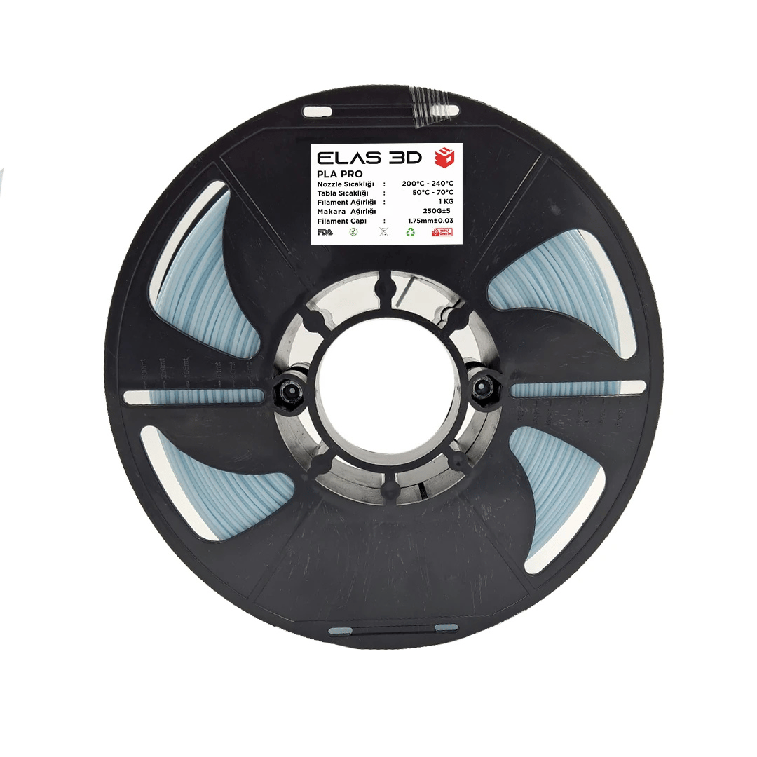 Elas PLA Pro Pastel Mavi Filament 1.75 mm 1kg