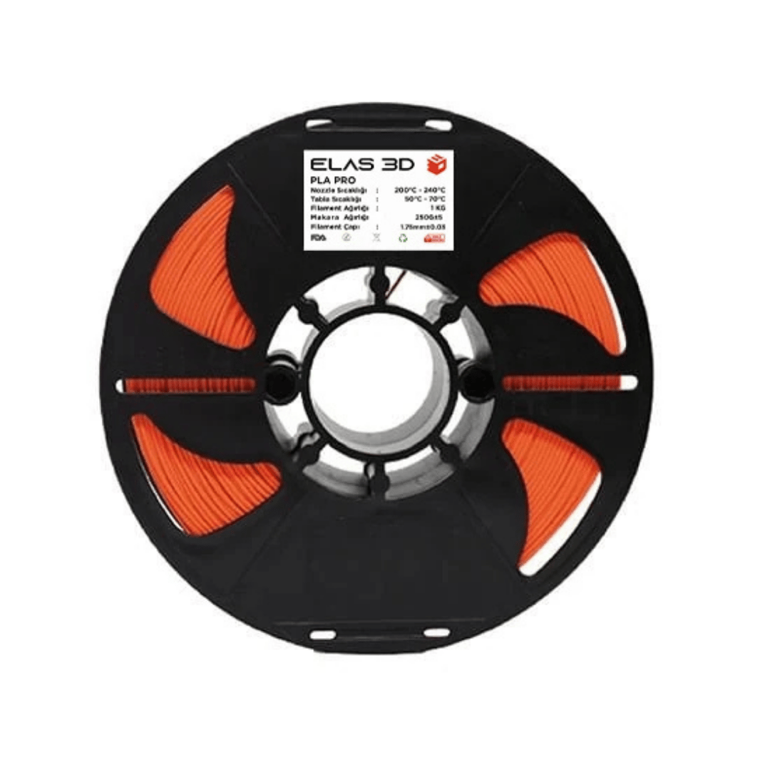 Elas PLA Pro Turuncu Filament 1.75 mm 1kg