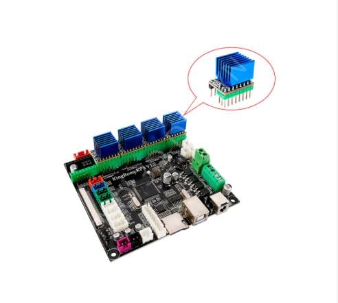 Flsun V400 Driver on Motherboard4 pcs TMC2226