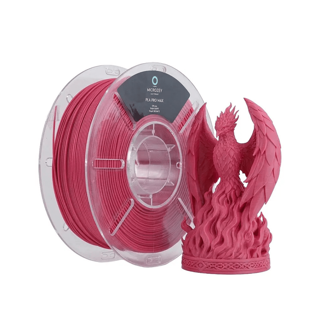 Microzey PLA Pro Max Ahşap Botanik Kırmızı Microzey Filament 1.75 mm 1kg