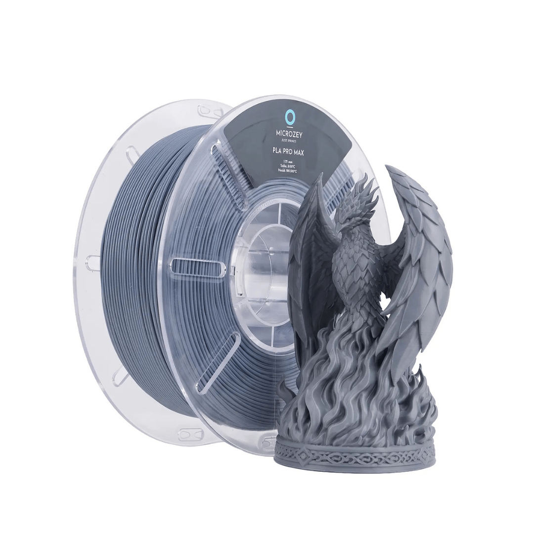 Microzey PLA Pro Max Antrasit Gri Microzey Filament 1.75 mm 1kg