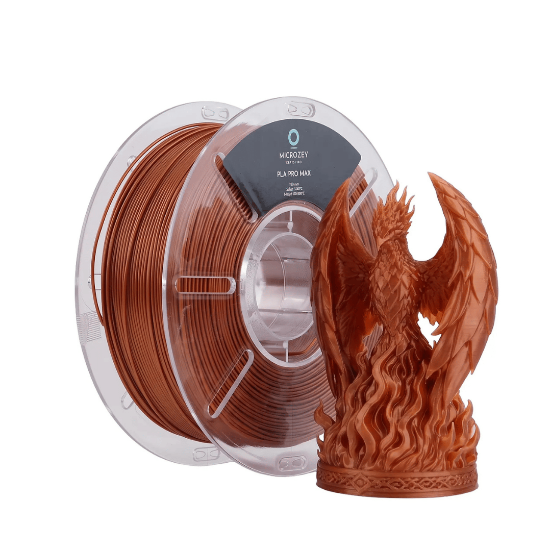 Microzey PLA Pro Max Bakır Microzey Filament 1.75 mm 1kg
