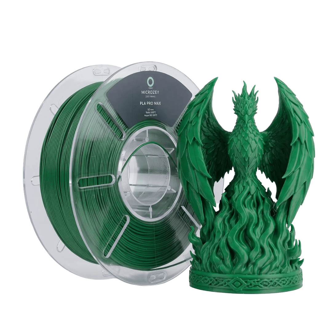 Microzey PLA Pro Max Çimen Yeşili Microzey Filament 1.75 mm 1kg