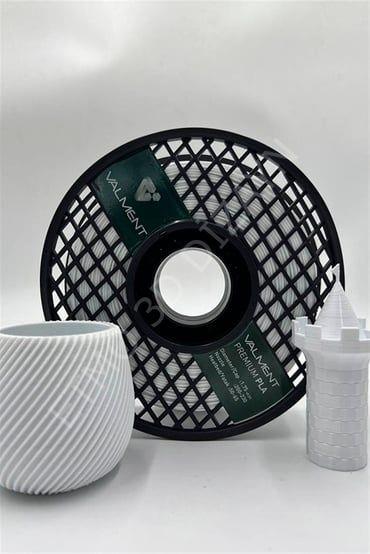 Valment Filament PLA + 1,75mm Premium Beyaz
