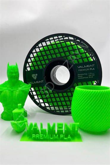 Valment Filament PLA + 1,75mm Premium Neon Yeşil