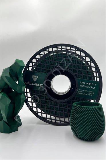 Valment Filament PLA + 1,75mm Premium Valment Yeşili