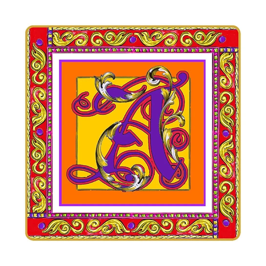  Baci Milano Ortigia A Harfli Tabak 15 cm x 15 cm