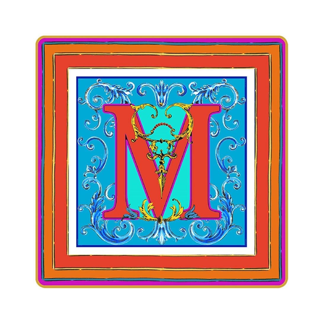  Baci Milano Ortigia M Harfli Tabak 15 cm x 15 cm
