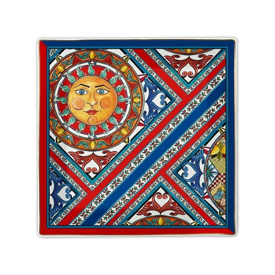  Baci Milano Sole Mio Tabak 27 cm x 27 cm