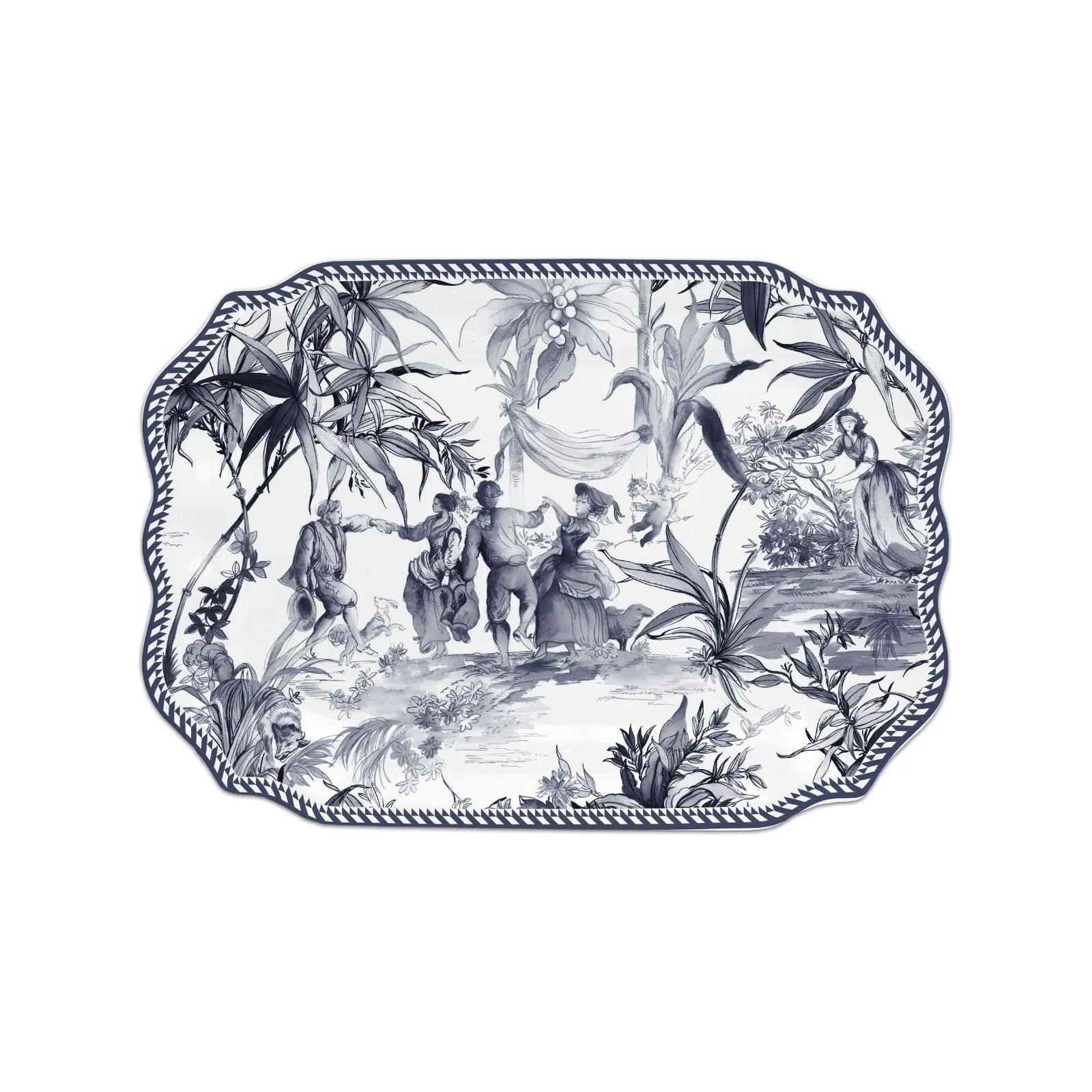  Baci Milano Versailles Dikdörtgen Tepsi 33x47 cm