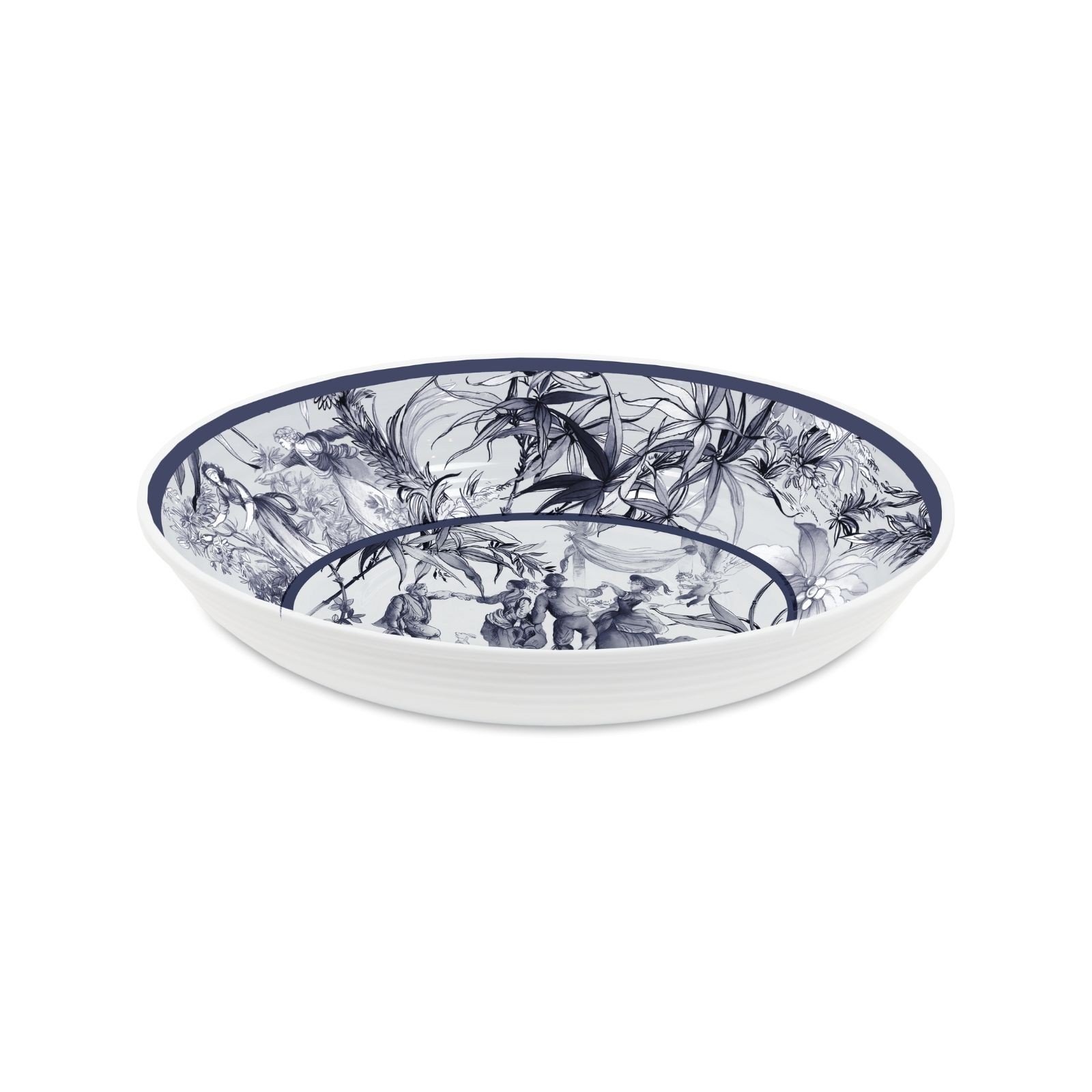  Baci Milano Versailles Oval Melamin Servis Kasesi 33x23 cm