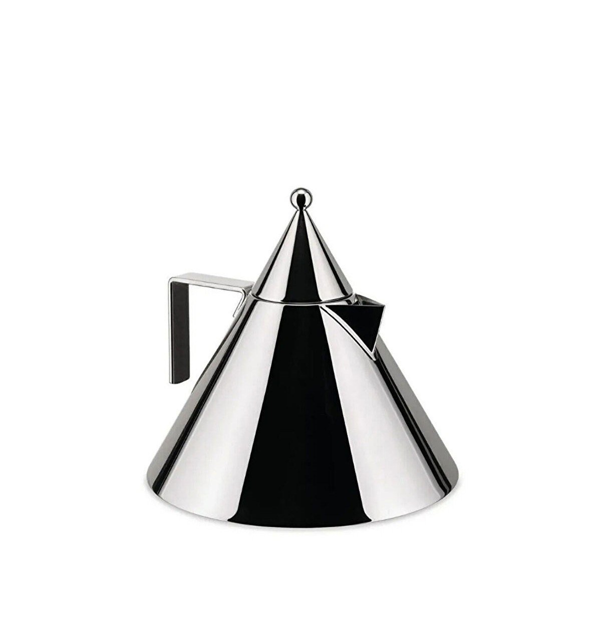 Alessi Il Conico Silver Demlik