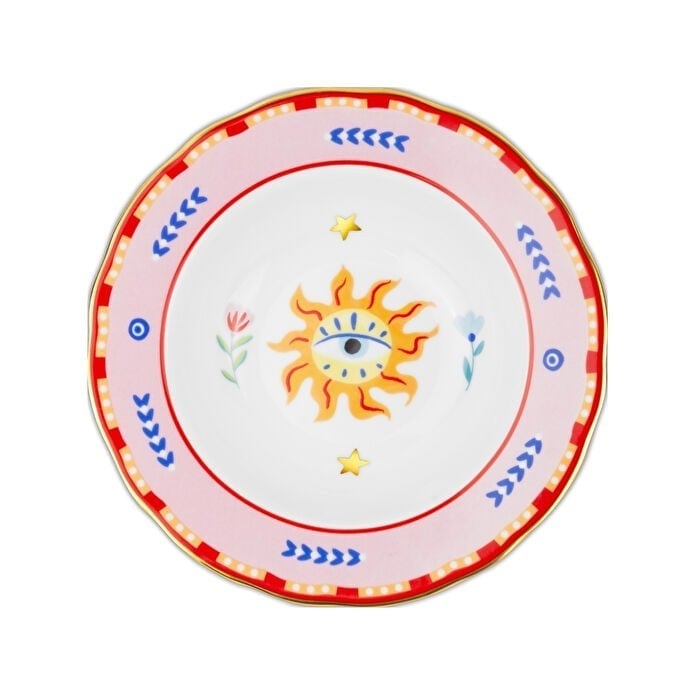 Baci Milano Mamma Mia Göz Desenli Tabak 22 cm