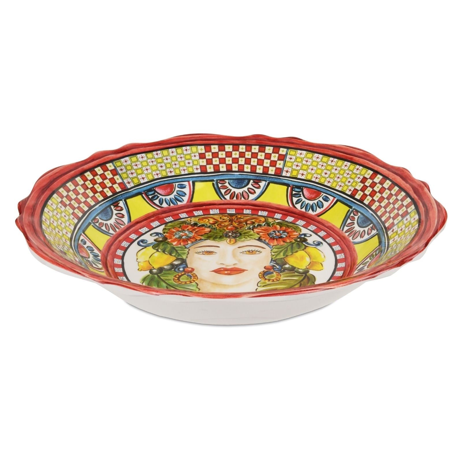 Baci Milano Sicily Salata Kasesi 35,5 cm Turuncu