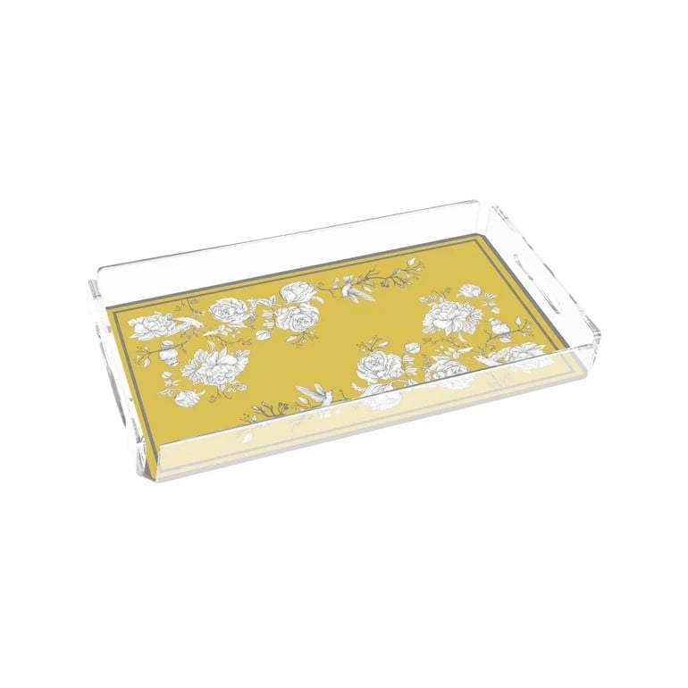 Sivella  Rose Glow Yellow 40x20 Pleksi Tepsi