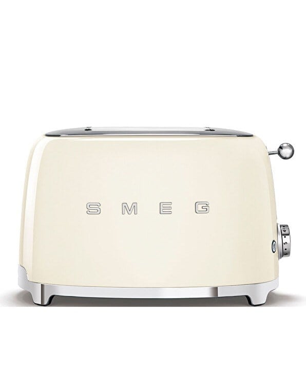 Smeg 50's Style Retro Krem 2x1 Ekmek Kızartma Makinesi 