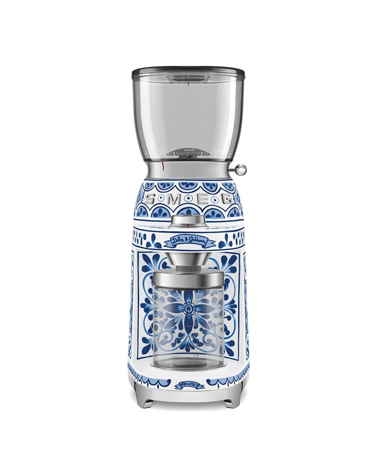 Smeg DG Blu Mediterraneo Kahve Öğütme Makinesi