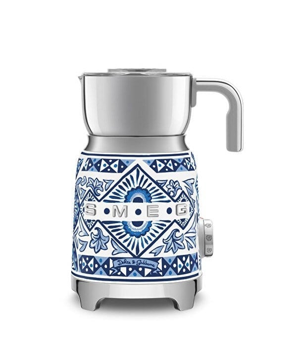 Smeg DG Blu Mediterraneo Süt Köpürtme Makinesi