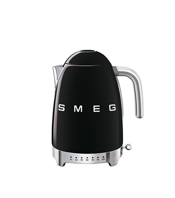 Smeg Siyah Isı Ayarlı Kettle