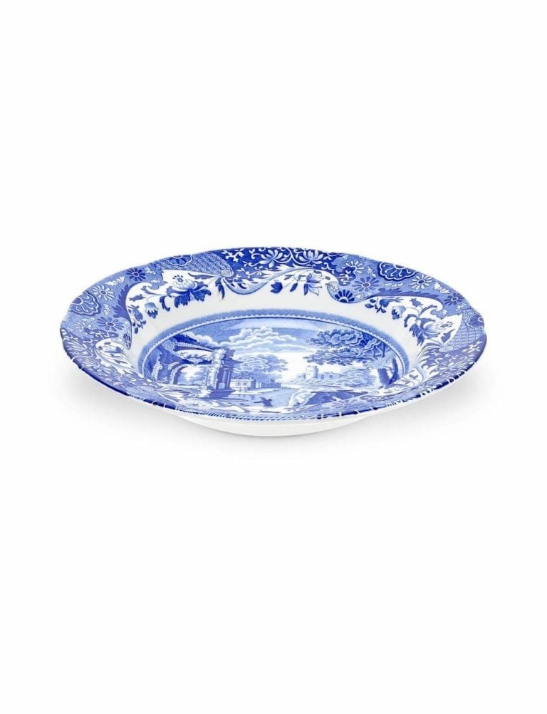 Spode Blue Italian Çukur Tabak