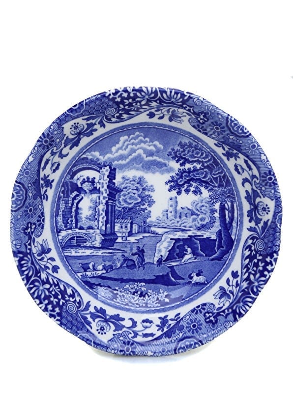 Spode Blue Italian Porselen Kase