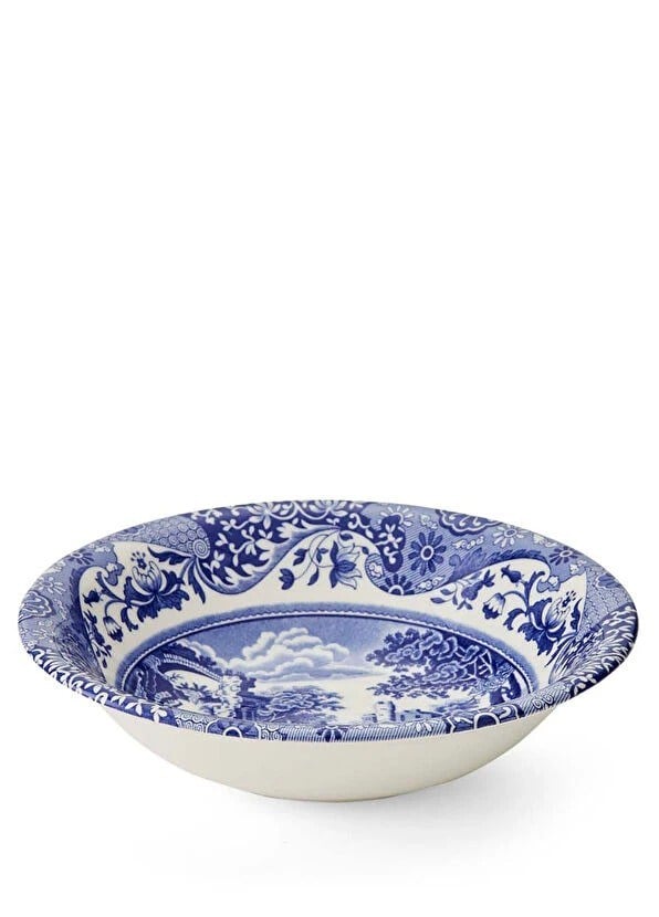 Spode Blue Italian Porselen Kase