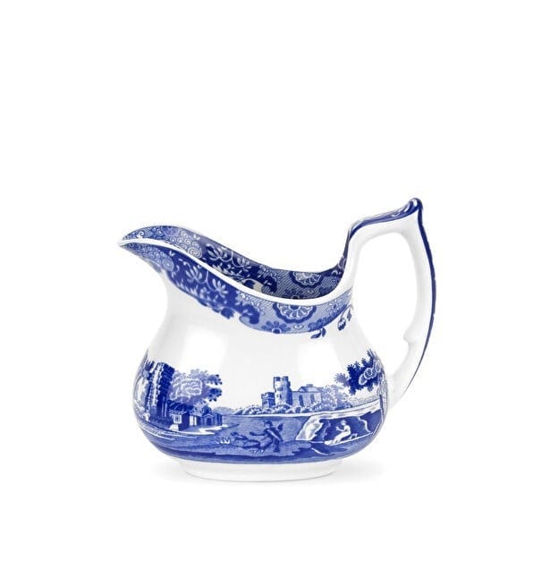 Spode Blue Italian Porselen Sütlük