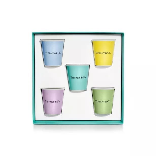 TIFFANY & CO COFFEE CUP (set of five)